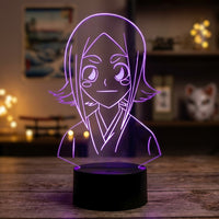Bleach Yachiru Kusajishi Lamp used as a night light, bedroom decor and ambient lighting