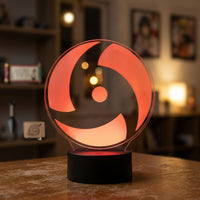 Lampe veilleuse Naruto Mangekyou Sharingan décoration chambre ambiance LED