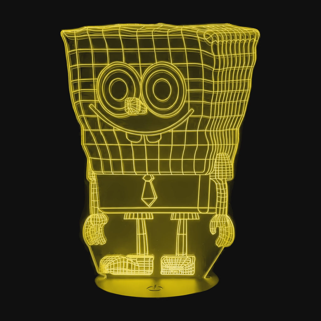Lampe Dessin Animé Bob l'éponge en vidéo