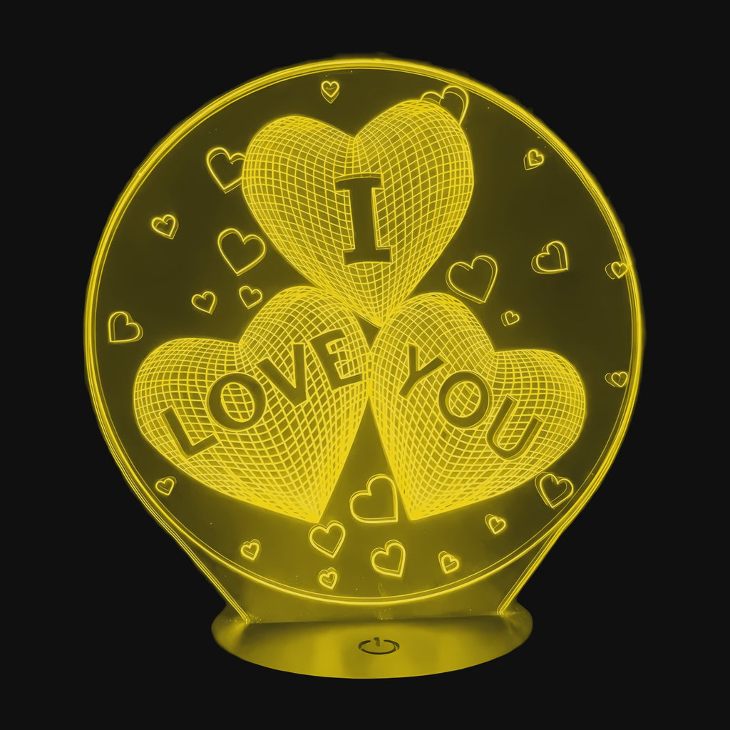 I Love You Heart Lamp on video