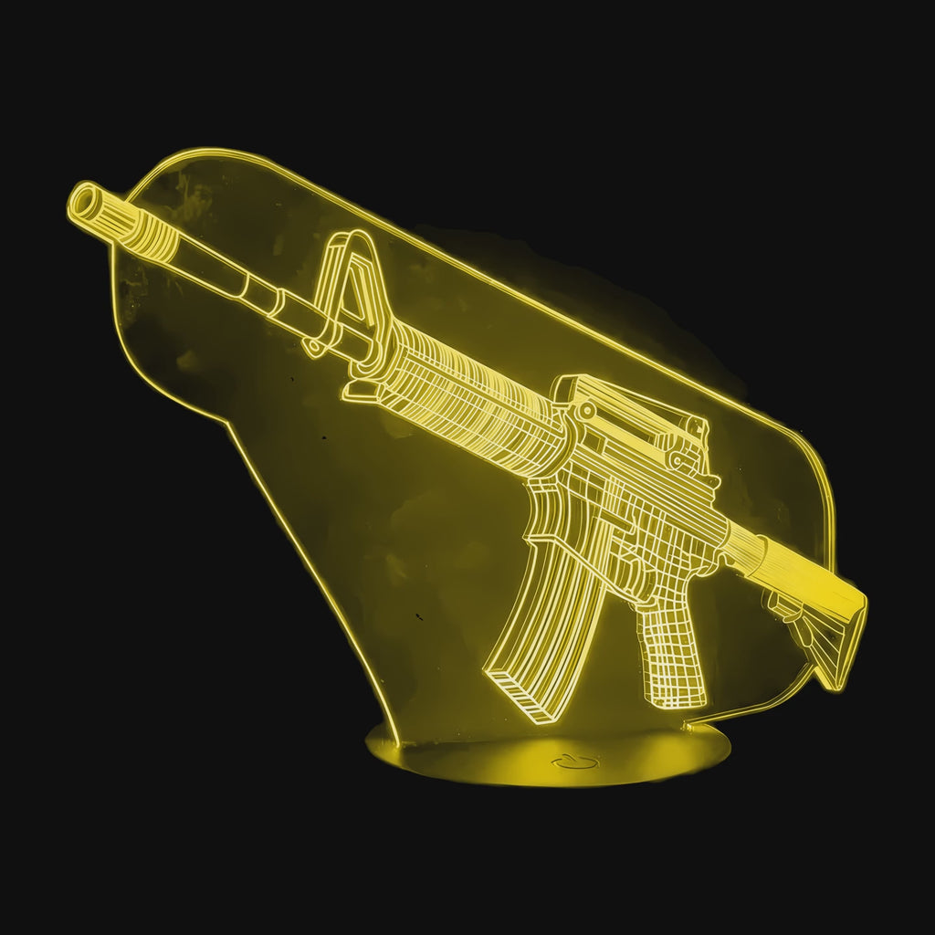 Lampe Counter Strike M4 en vidéo