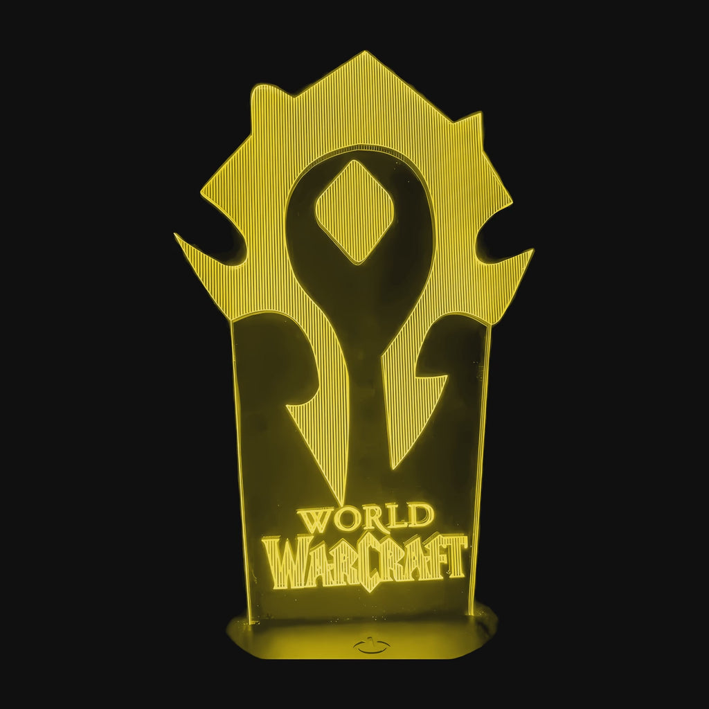 Lampe World of Warcraft La Horde en vidéo