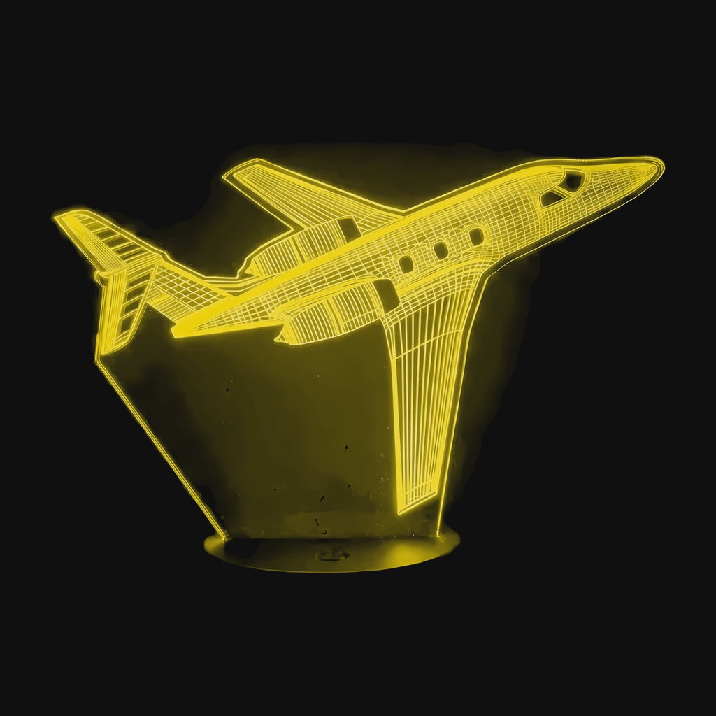 Private Jet Lamp on video
