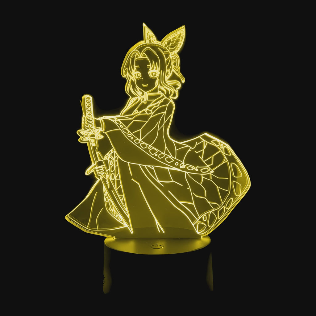 Demon Slayer Shinobu Kocho Lamp on video
