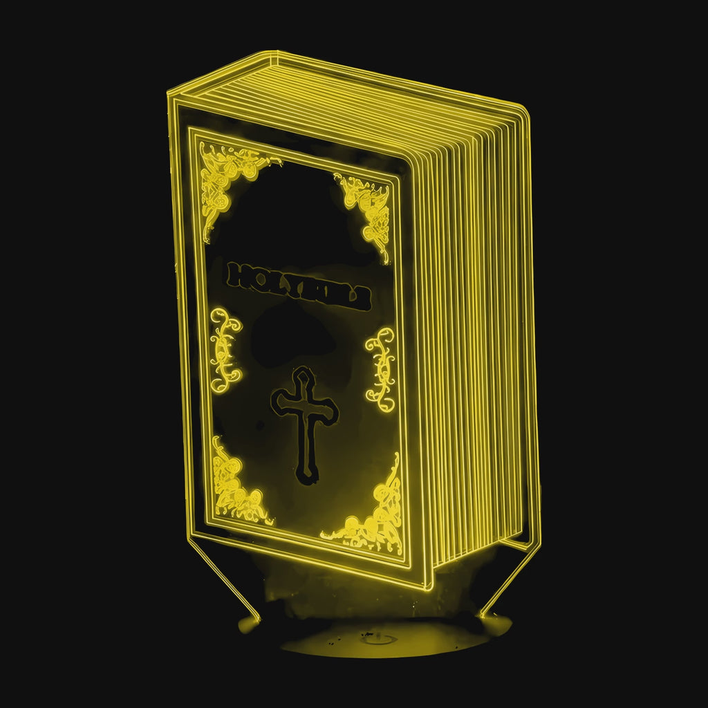 Lampe Religieuse Livre de la Bible en vidéo