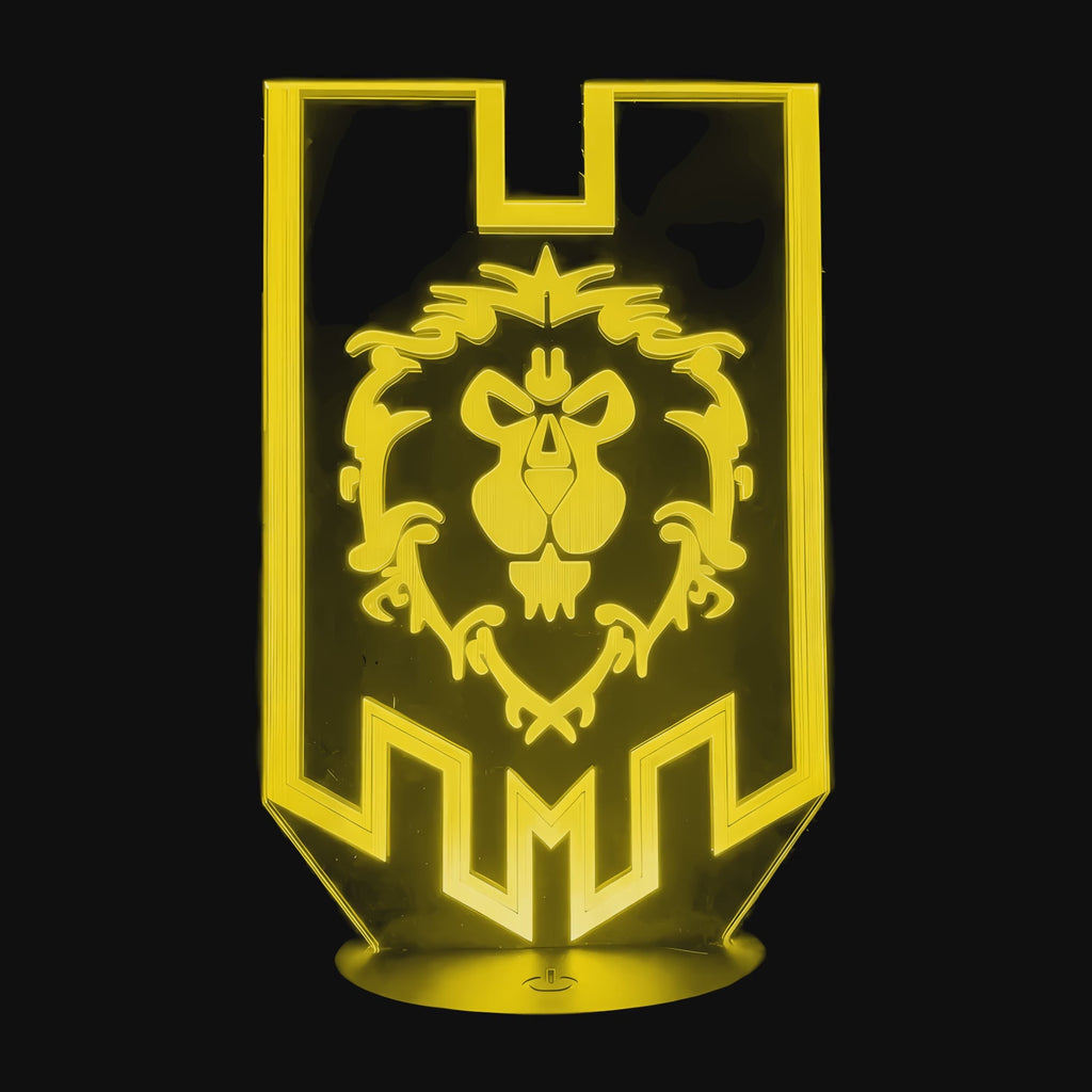 Lampe World of Warcraft L'Alliance en vidéo