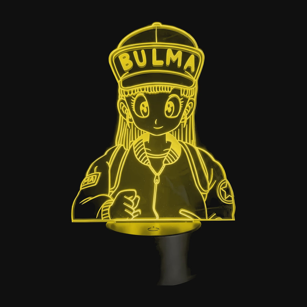 Lampe Dragon Ball Z Bulma en vidéo
