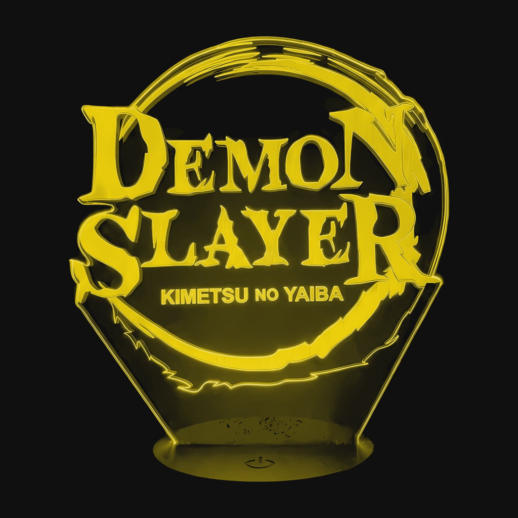 Demon Slayer Logo Lamp on video