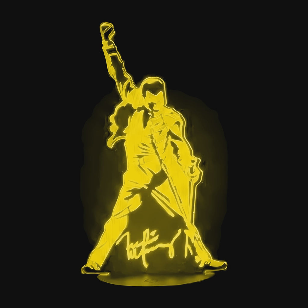 Lampe Pop Culture Freddie Mercury en vidéo