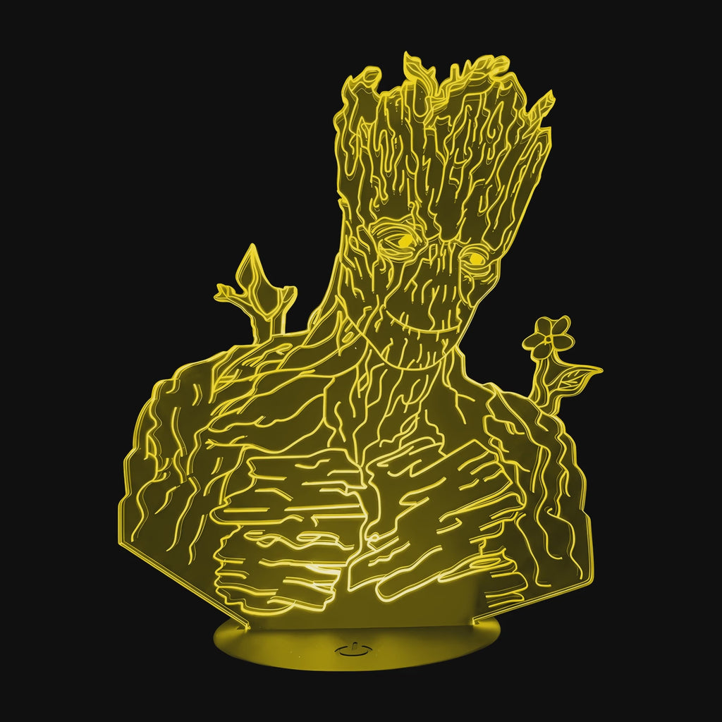 Lampe Marvel Groot Adulte en vidéo