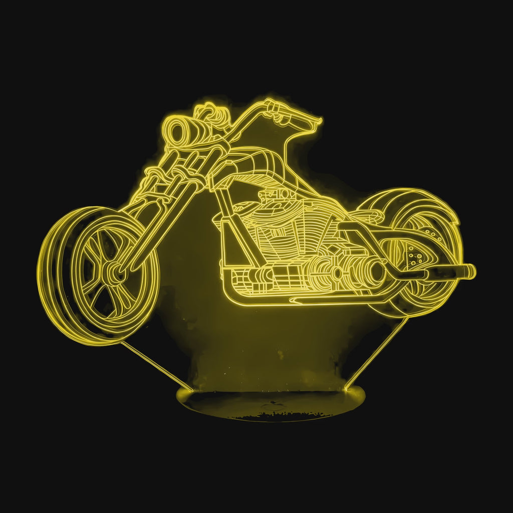 Lampe Moto Harley Davidson Chopper en vidéo