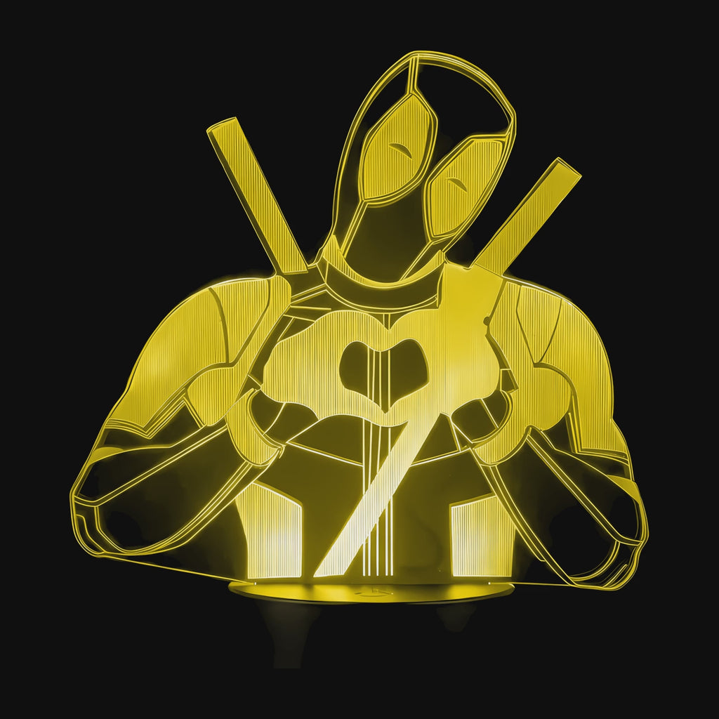 Marvel Deadpool 3 Lamp on video