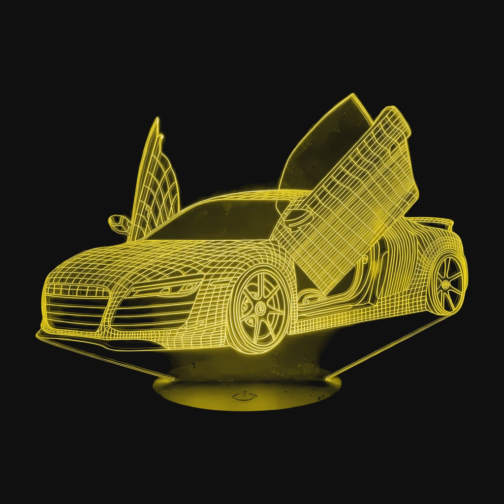 Audi R8 Car Lamp on video
