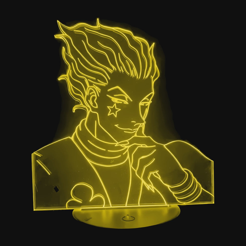 Lampe Hunter x Hunter Hisoka en vidéo