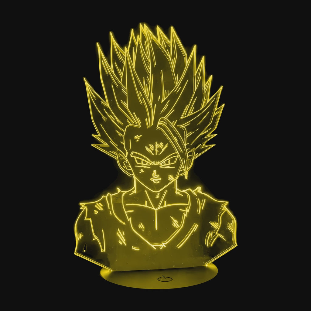 Dragon Ball Z Gohan SSJ2 Lamp on video