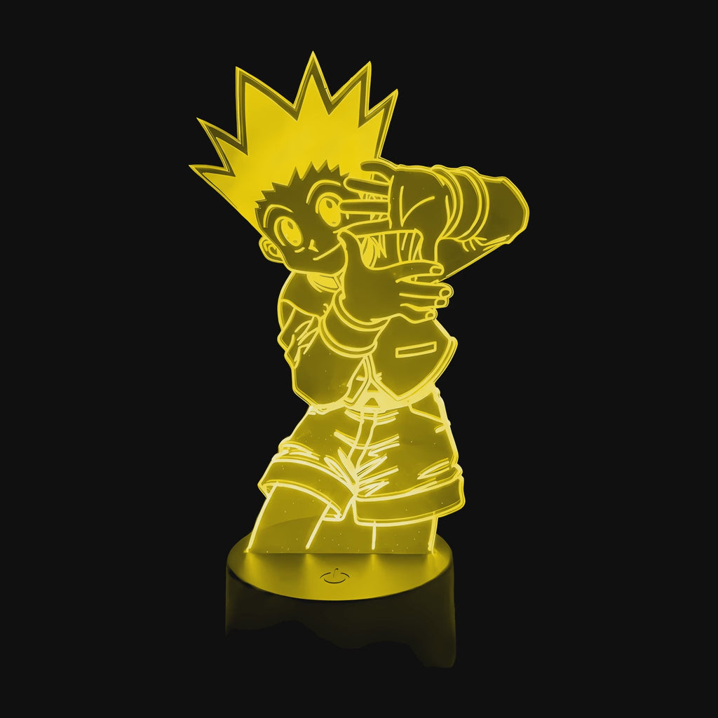 Lampe Hunter x Hunter Gon Freecs Nen en vidéo