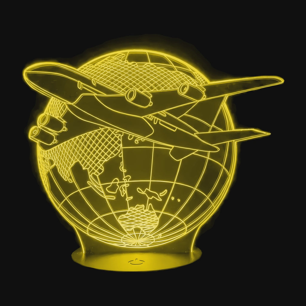 Lampe Avion Globe Terrestre en vidéo