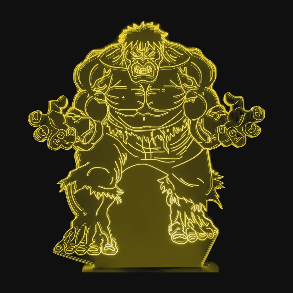 Lampe Marvel Hulk en vidéo