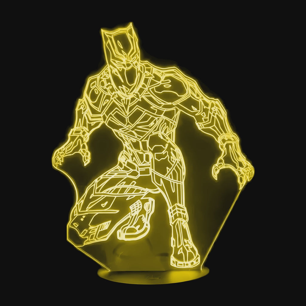 Lampe Marvel Black Panther en vidéo