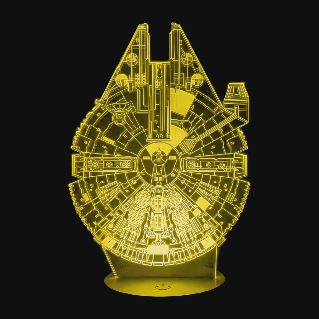 Star Wars Millennium Falcon Lamp on video