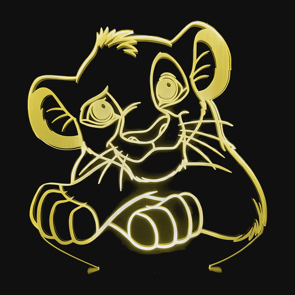 Lampe Roi Lion Simba en vidéo