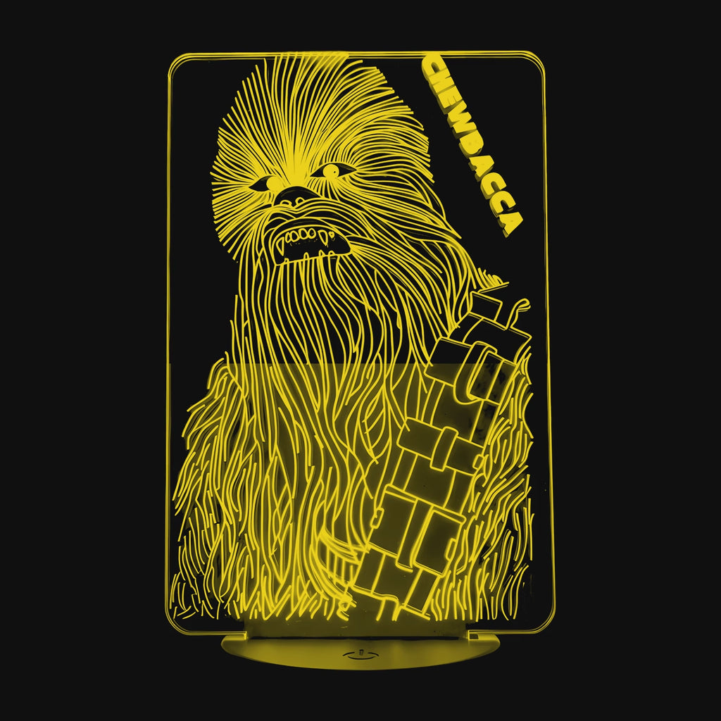 Star Wars Chewbacca Lamp on video