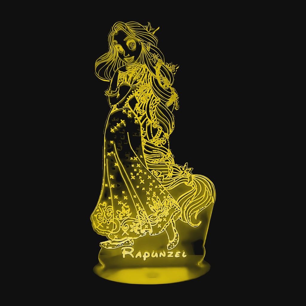 Lampe Princesse Disney Raiponce en vidéo