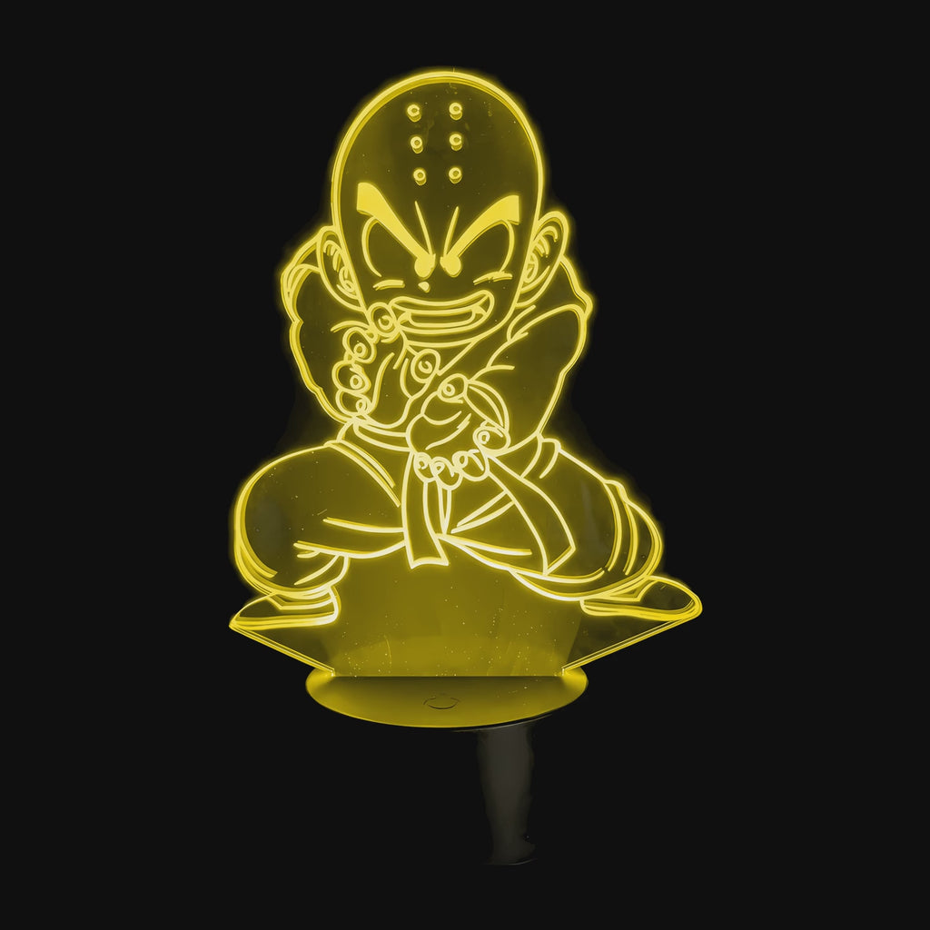 Dragon Ball Z Krillin Lamp on video