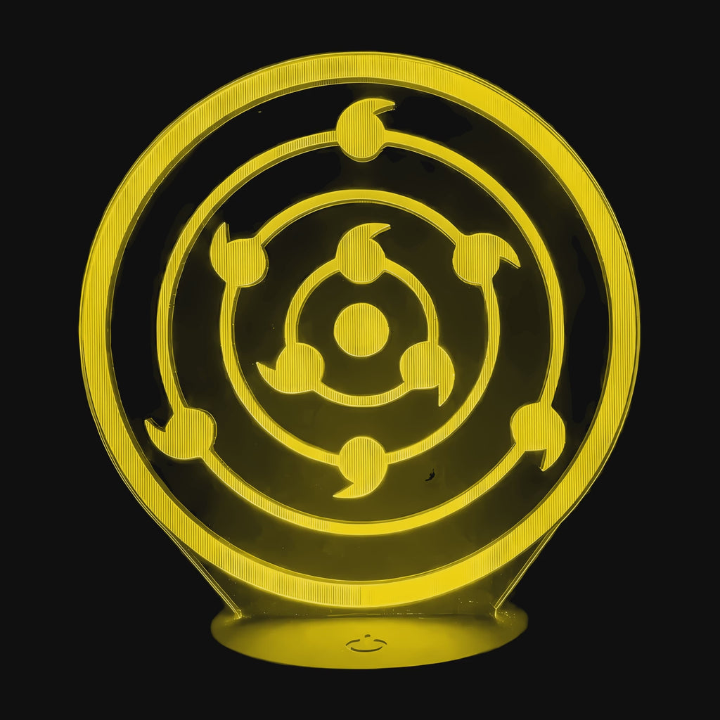 Lampe Naruto Rinne Sharingan en vidéo