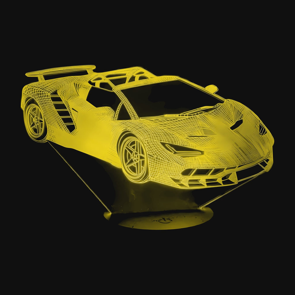 Lampe Voiture Lamborghini en vidéo