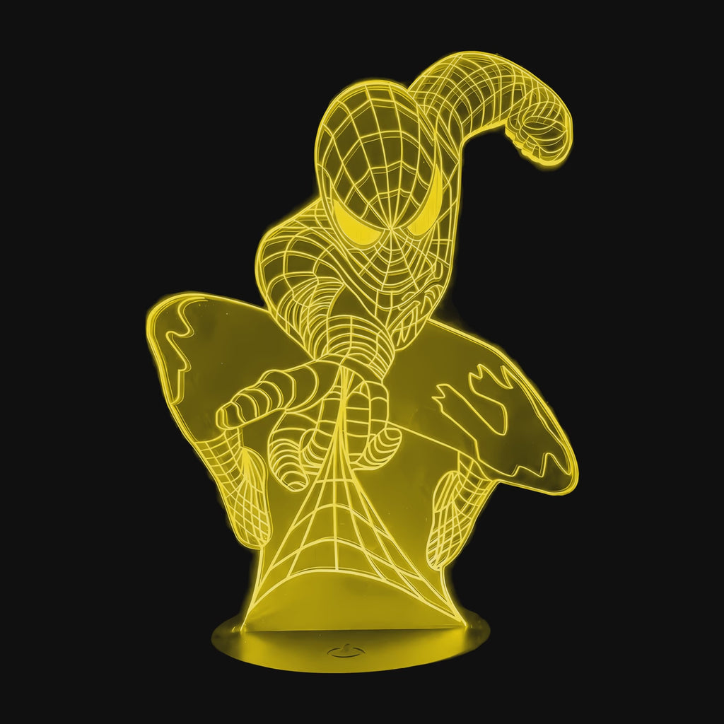 Lampe Marvel Lance Toile Spiderman en vidéo