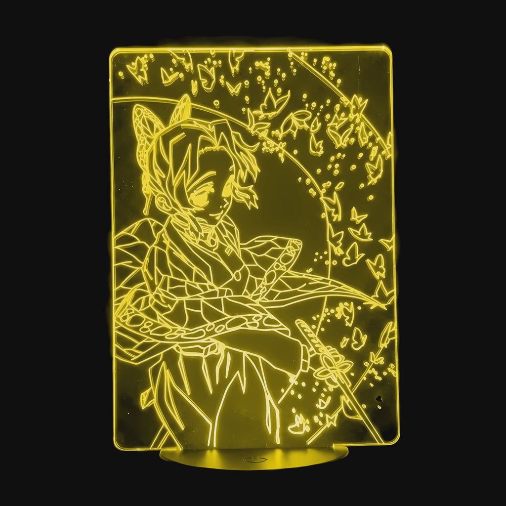 Demon Slayer Shinobu Lamp on video