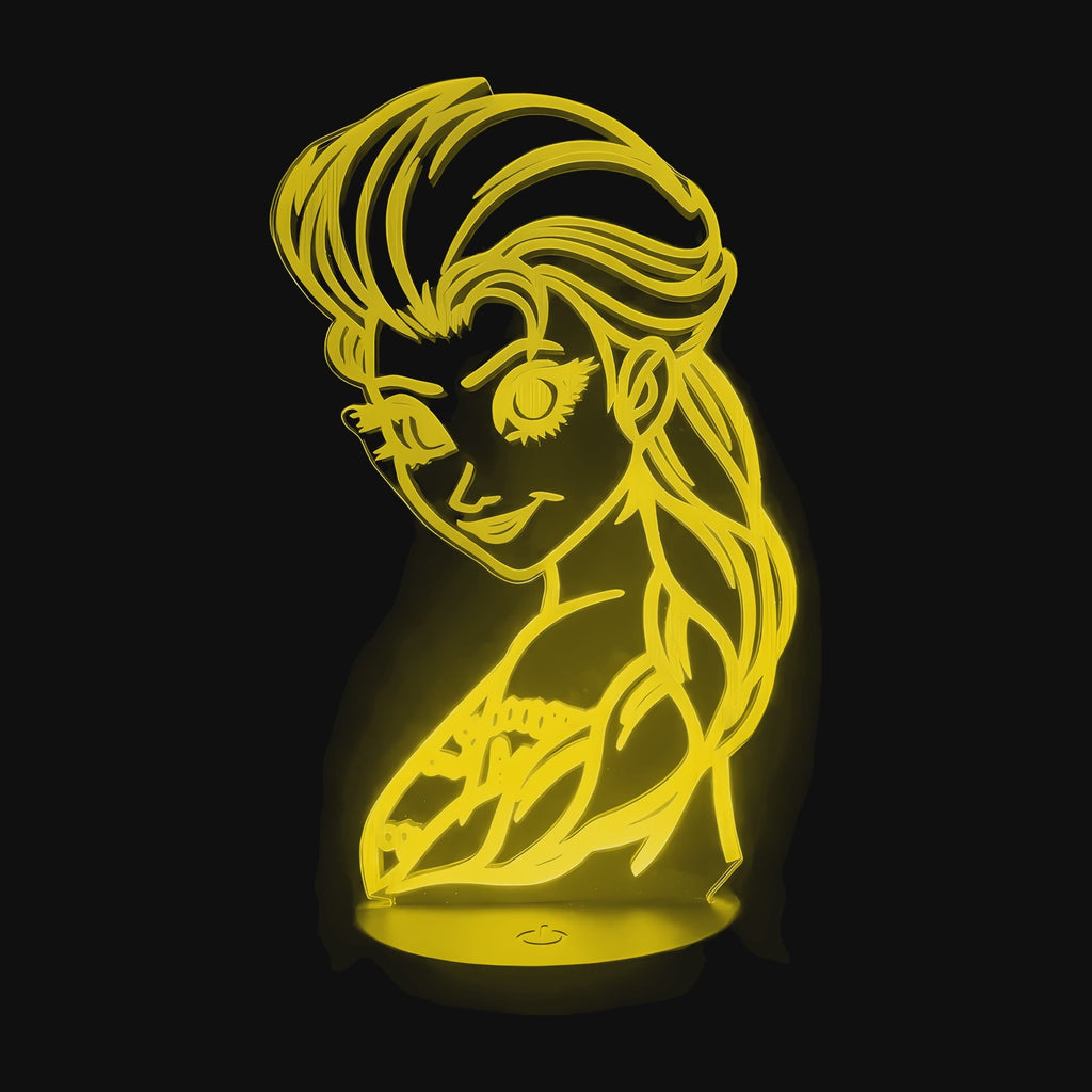 Lampe Princesse Disney Elsa Reine des neiges 2 en vidéo
