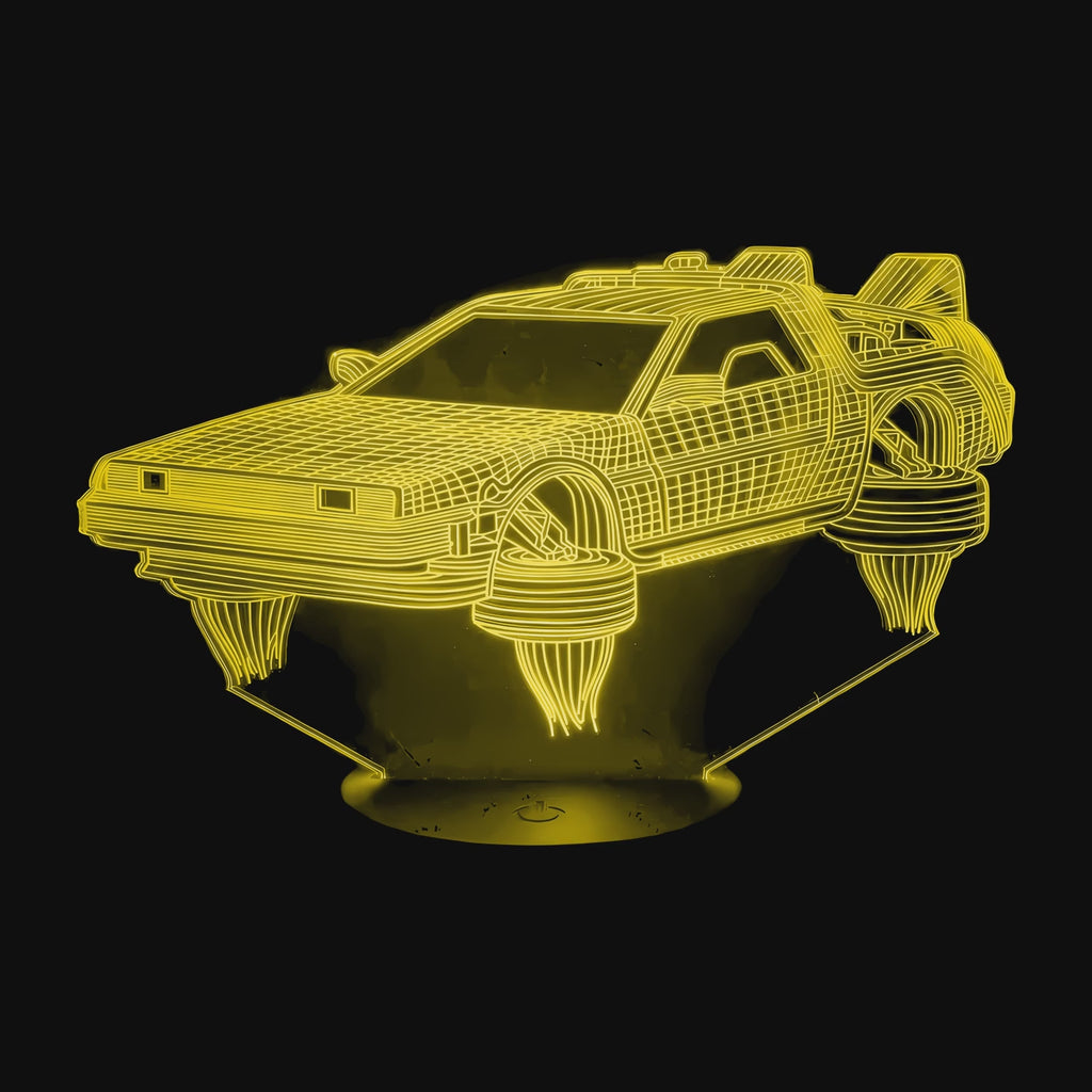 DeLorean Car Lamp | Back to the Future on video