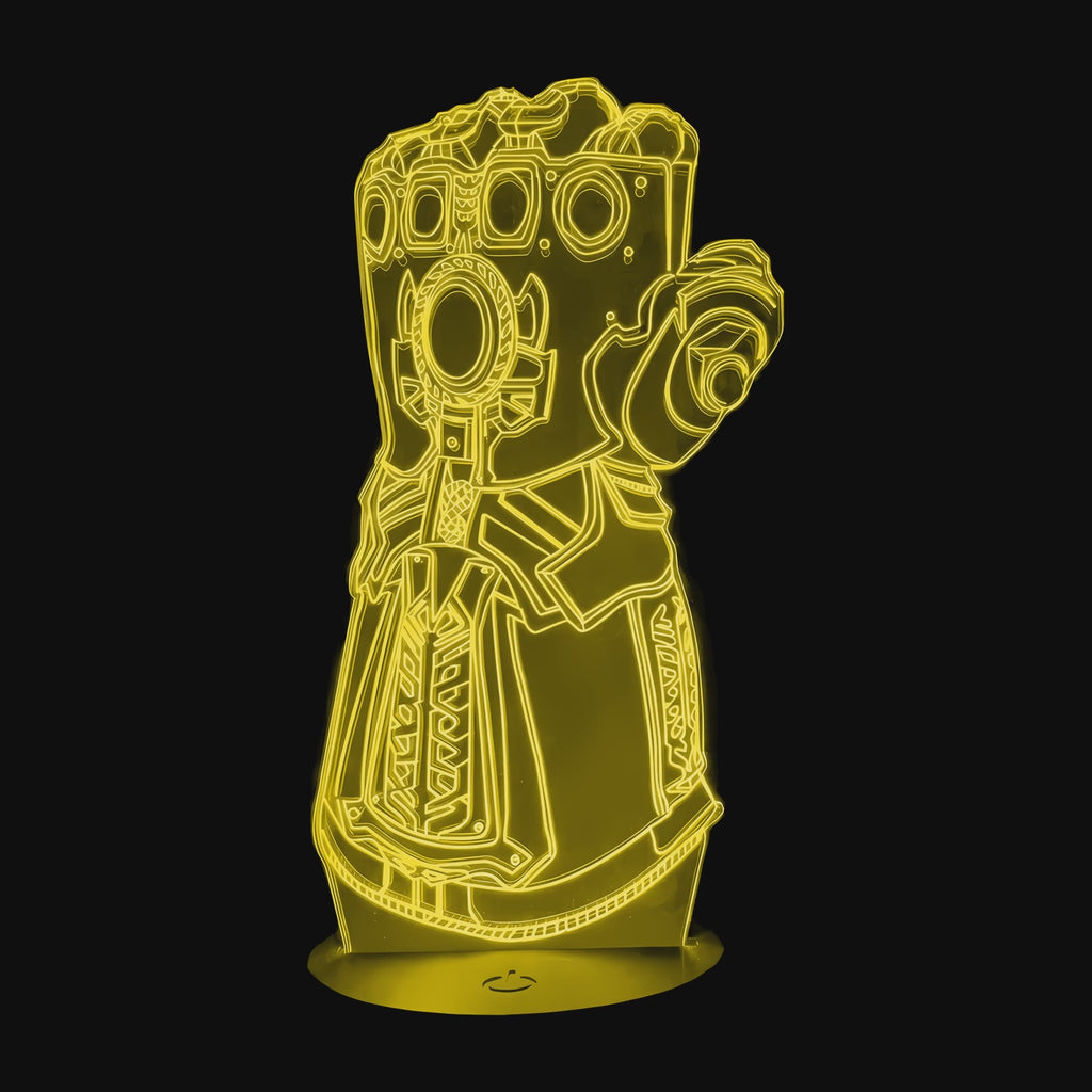 Lampe Marvel Gant de Thanos en vidéo