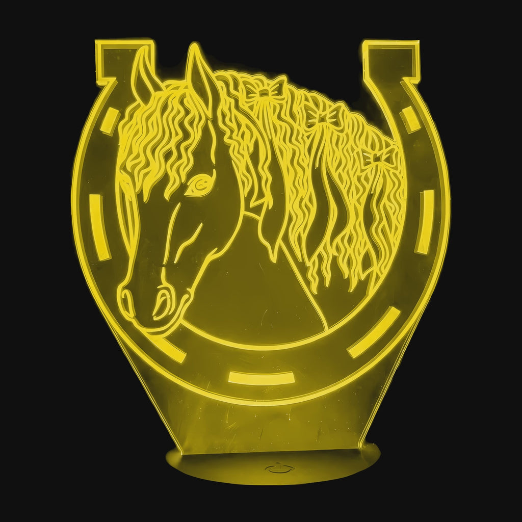 Horse Shoe Animal Lamp on video