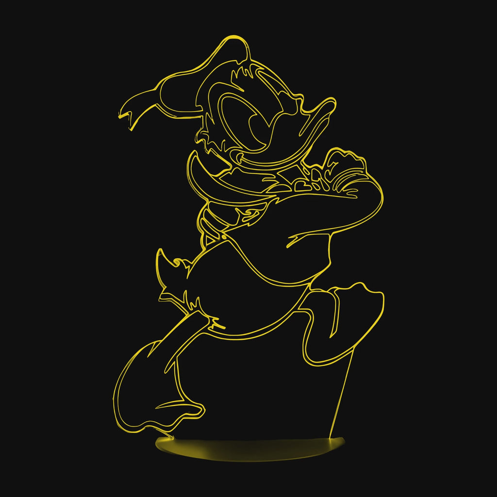 Lampe Mickey Donald Duck en vidéo
