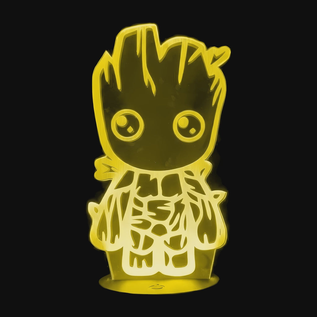 Lampe Marvel Bébé Groot en vidéo