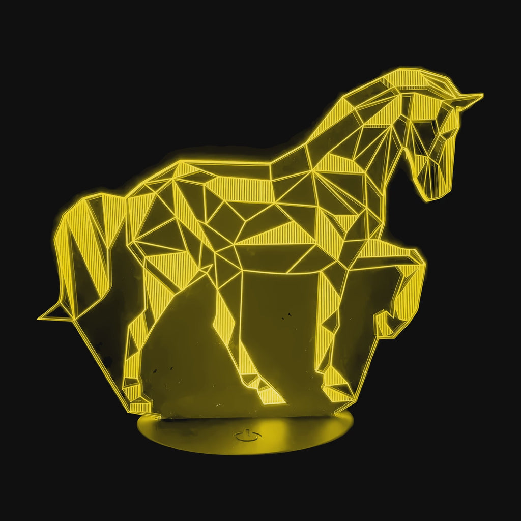 Horse Animal Lamp on video