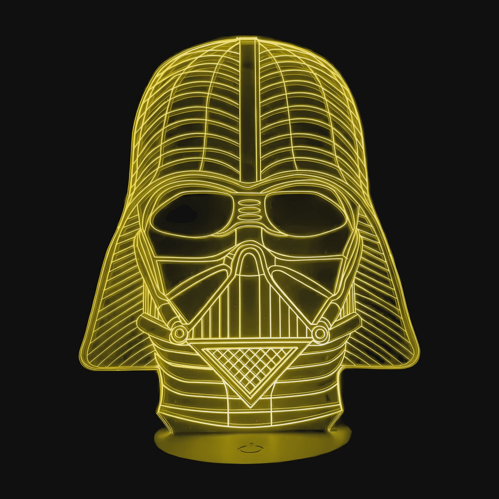 Vidéo lampe 3D Star Wars Dark Vador cycle des couleurs LED