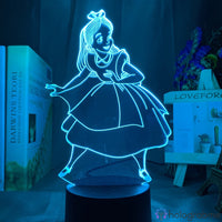 Lampe Princesse Disney Alice au pays des merveilles