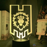 Lampe World of Warcraft L'Alliance
