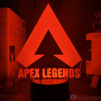 Lampe Jeu Vidéo Apex Legends Logo