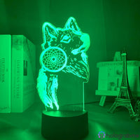 Lampe Animal Attrape Rêve Loup