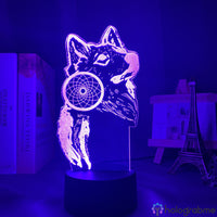 Lampe Animal Attrape Rêve Loup
