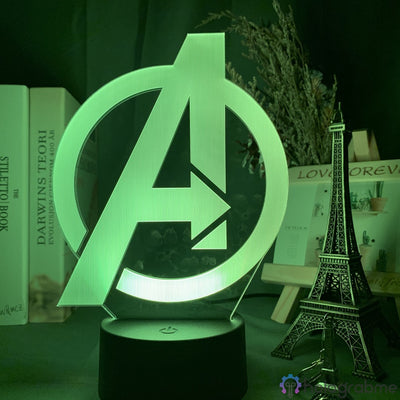 Lampe Marvel Avengers Logo