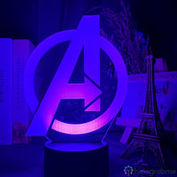 Lampe Marvel Avengers Logo