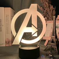 Lampe Marvel Avengers Logo