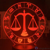 Lampe Signe Astrologique Balance