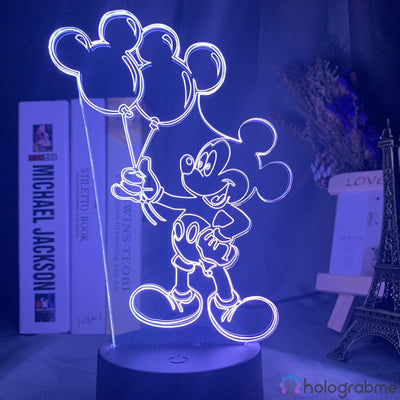 Lampe Mickey Ballons de Mickey
